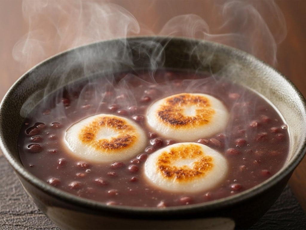 デザートの善哉