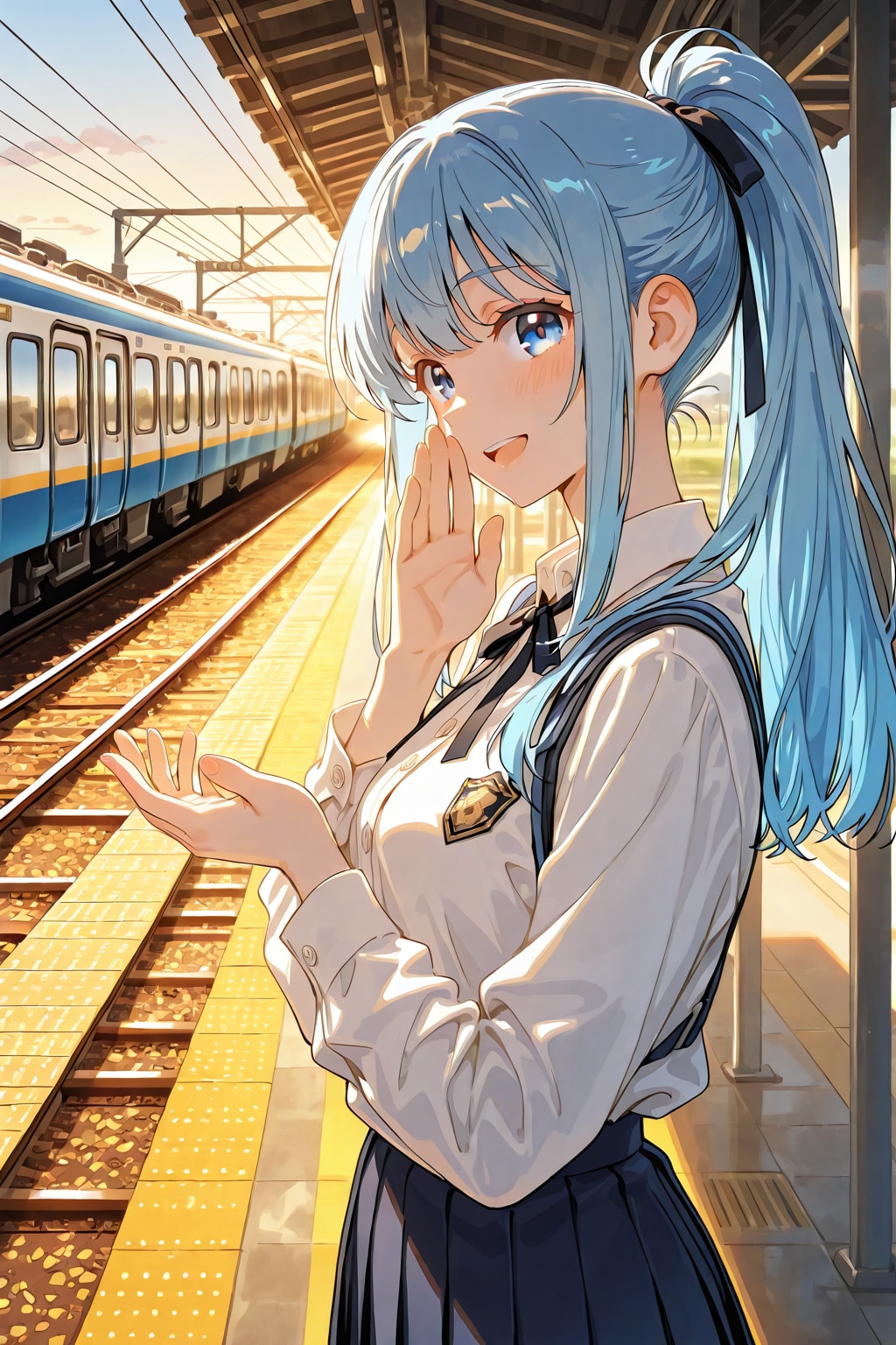 今日もがんばれっ♪ | の人気AIイラスト・グラビア