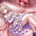 茶髪少女とドレス　その8-3 2枚目