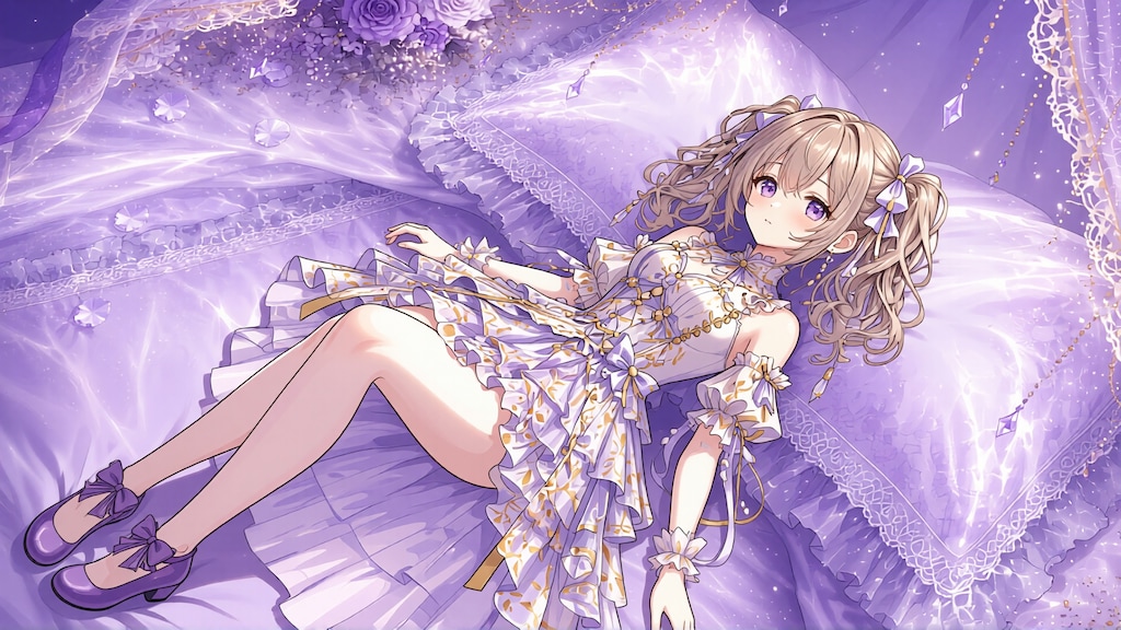 茶髪少女とドレス　その8-3