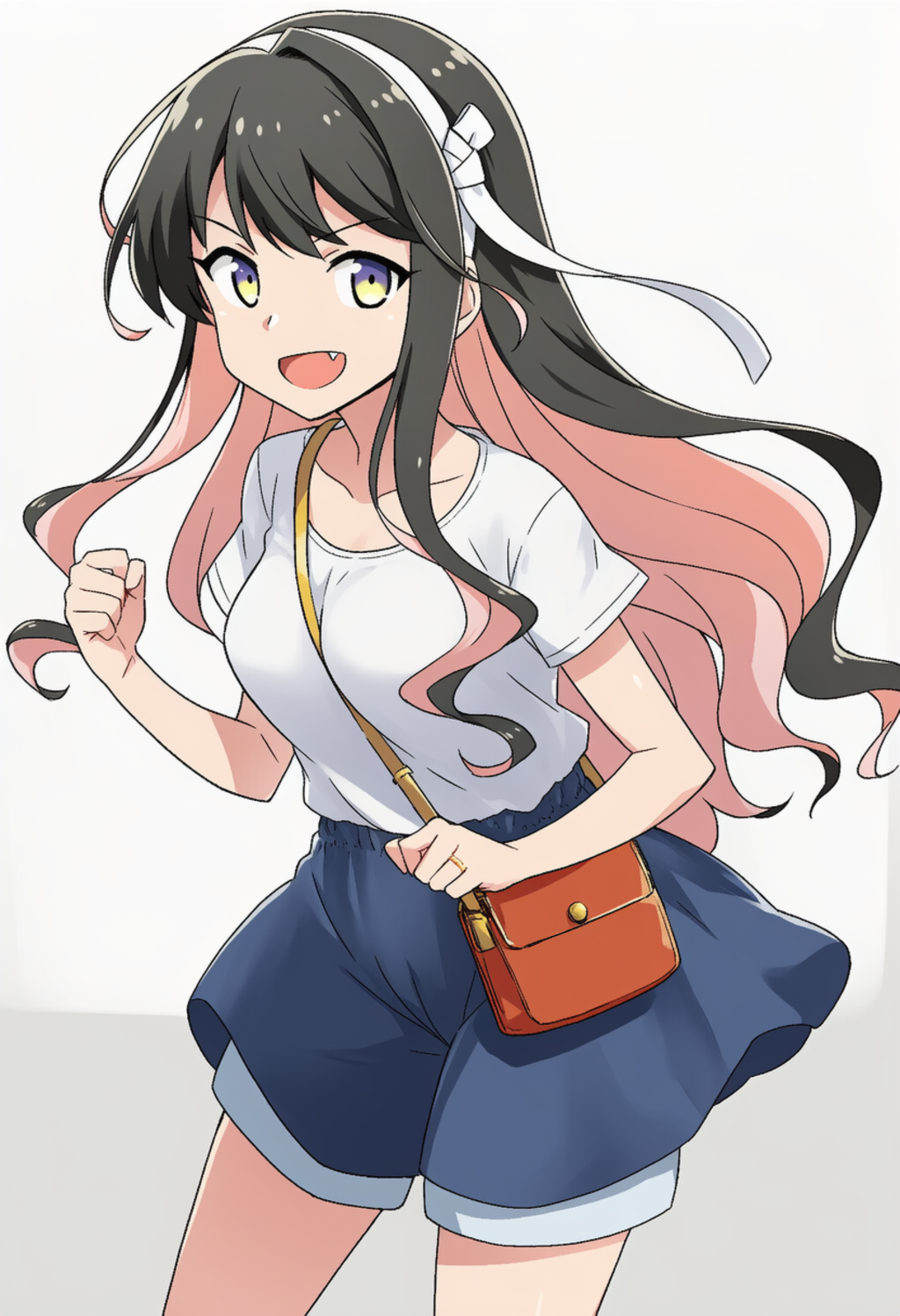 長波ちゃん　私服