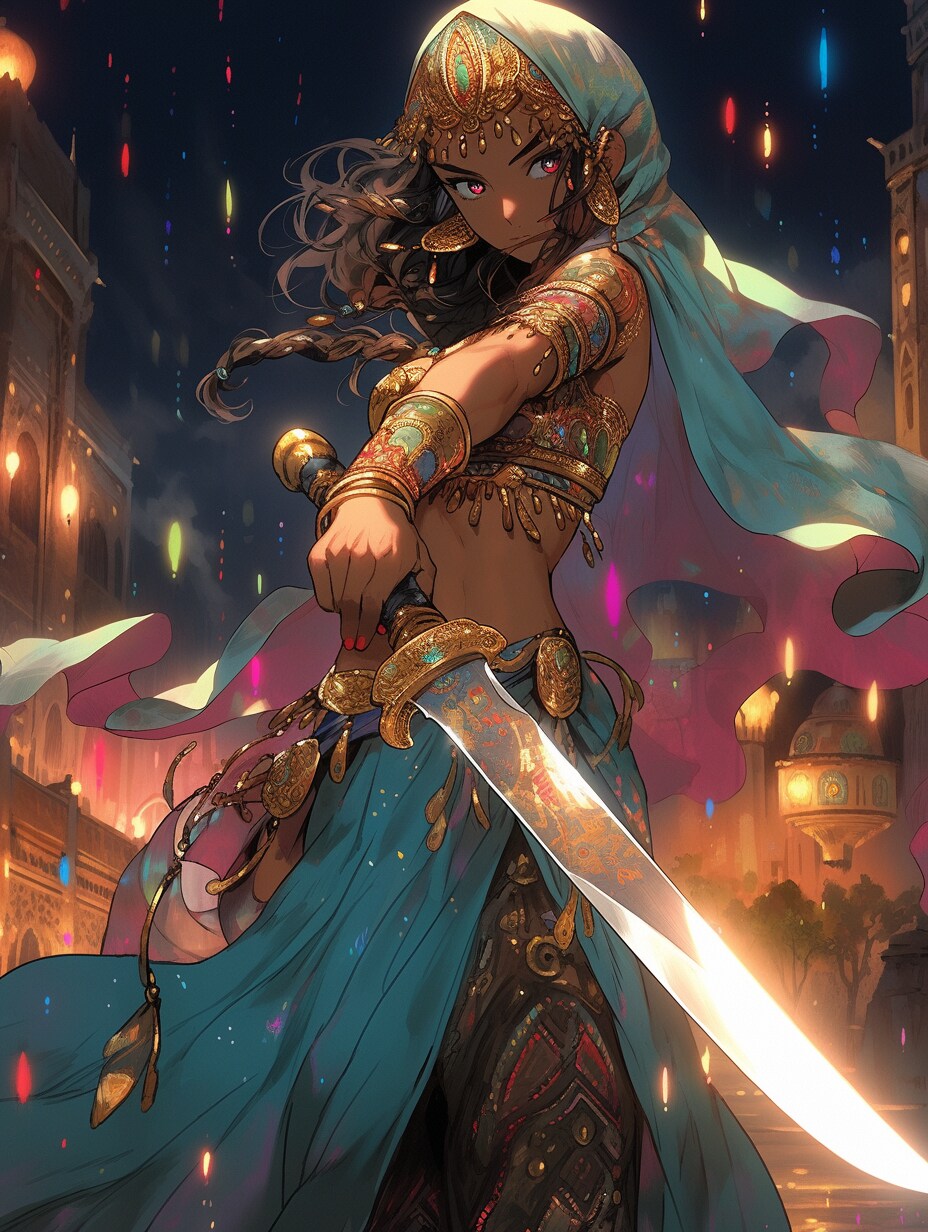 No.28 魔法剣士の女の子