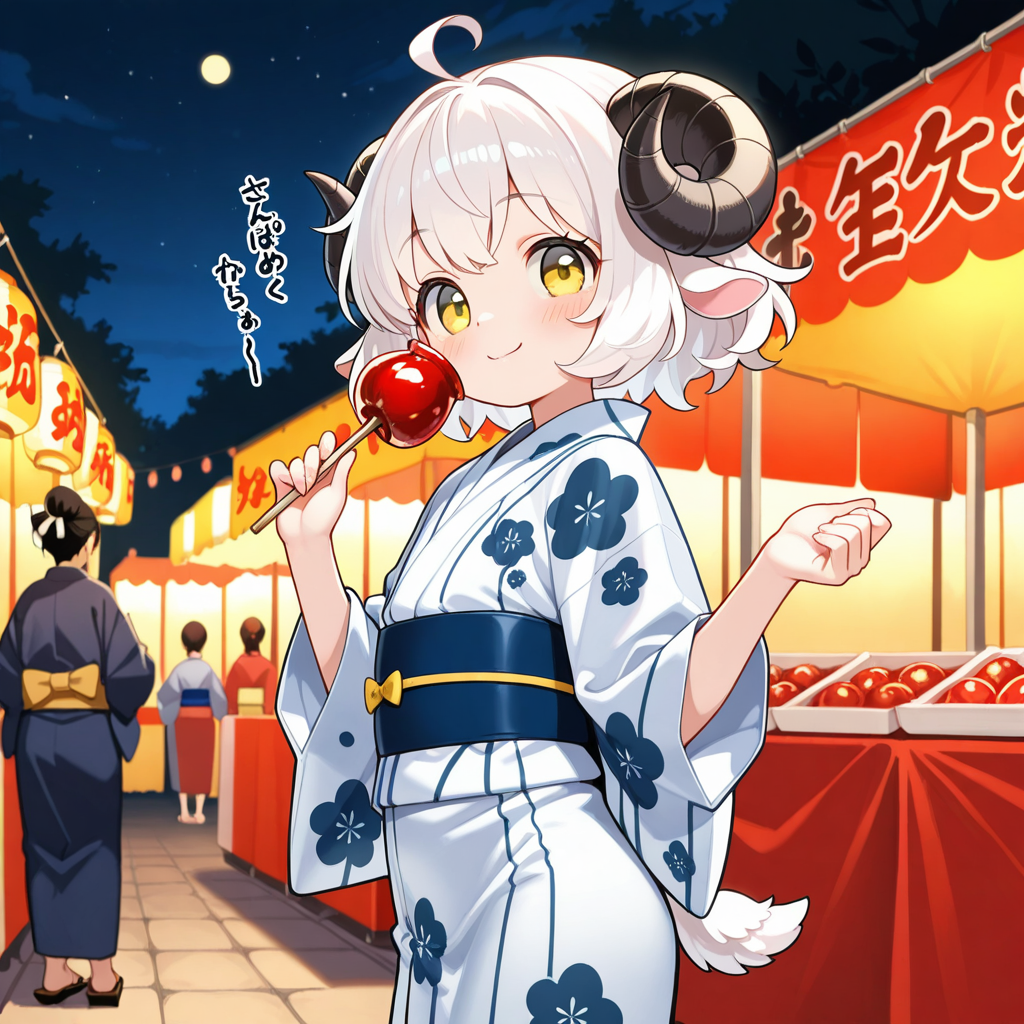 浴衣のメイちゃん♡