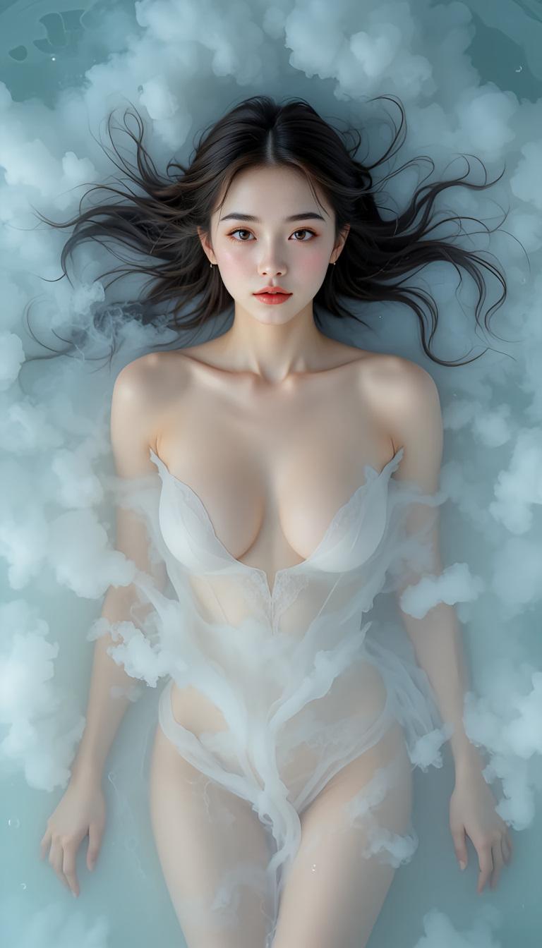 雲のベッドの君