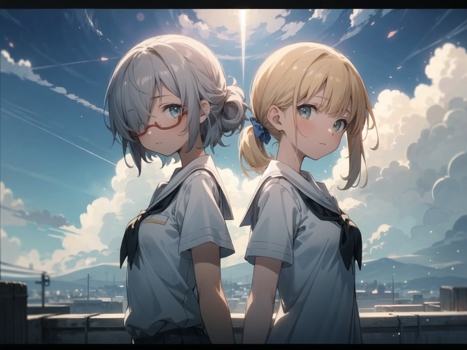 夏の屋上