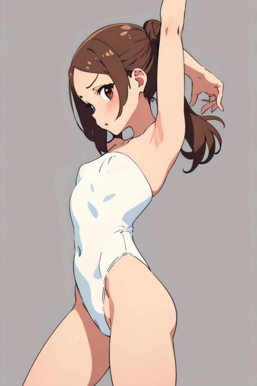 白いレオタード