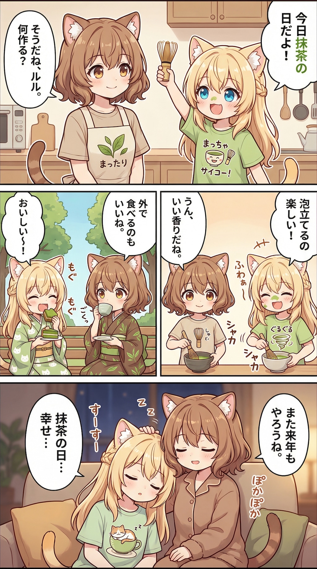 抹茶サイコー！