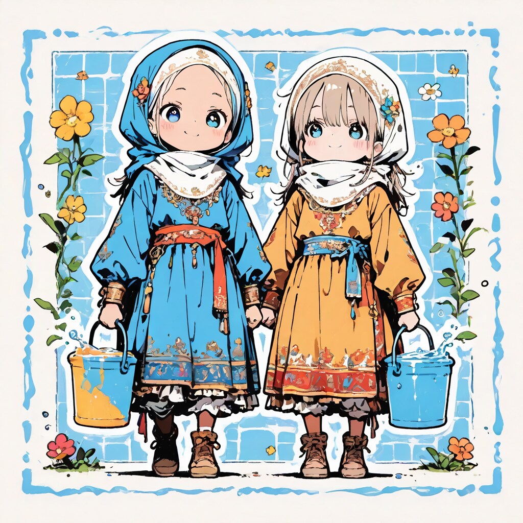 水汲み | の人気AIイラスト・グラビア