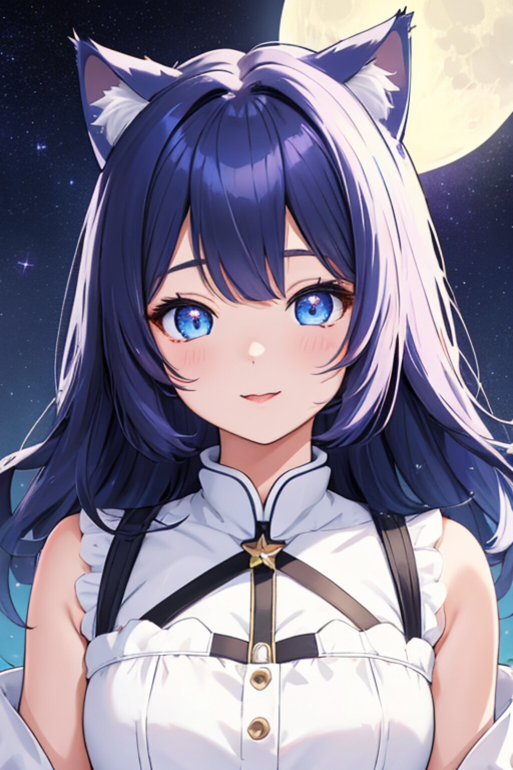 月の不思議な少女-No.4