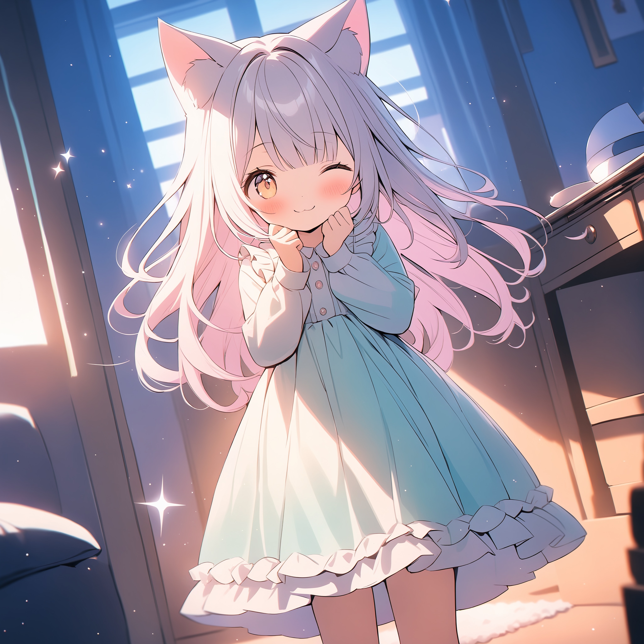 猫少女 | の人気AIイラスト・グラビア