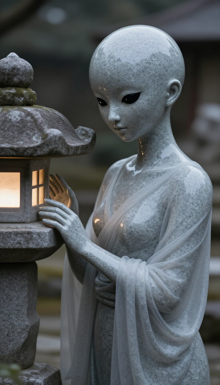 御影石の精