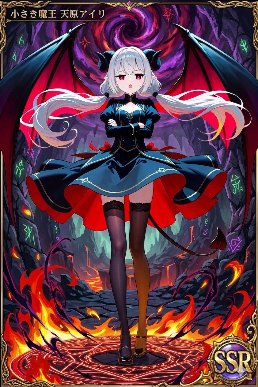 SSR小さき魔王天原アイリ | の人気AIイラスト・グラビア