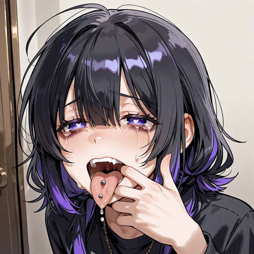 舌ピ2 | の人気AIイラスト・グラビア
