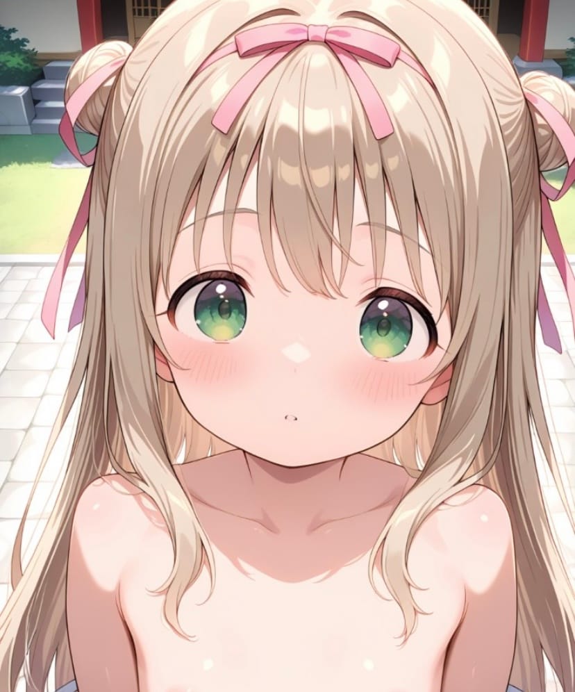 ピンクのリボン🎀