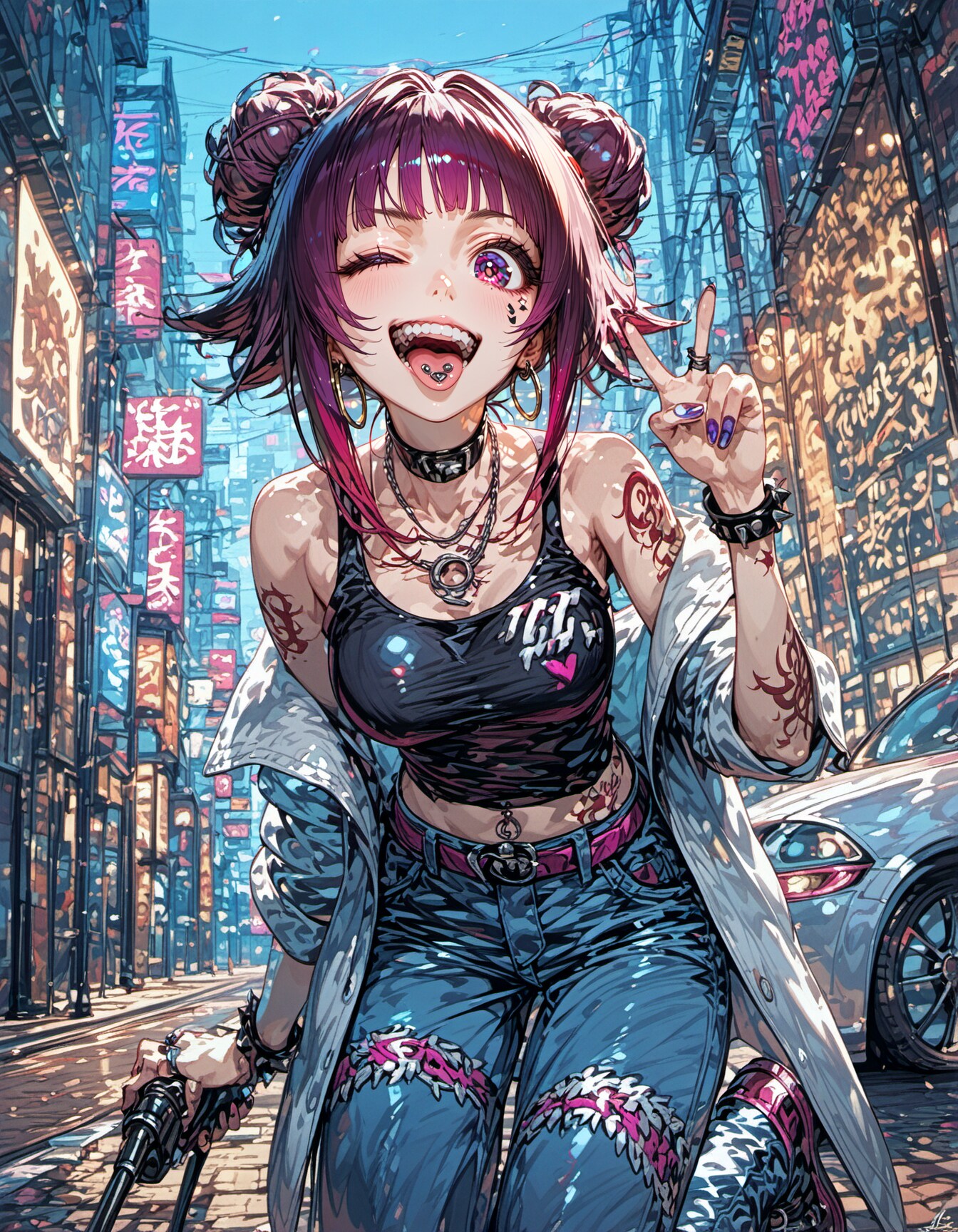 Street Rebellion | の人気AIイラスト・グラビア