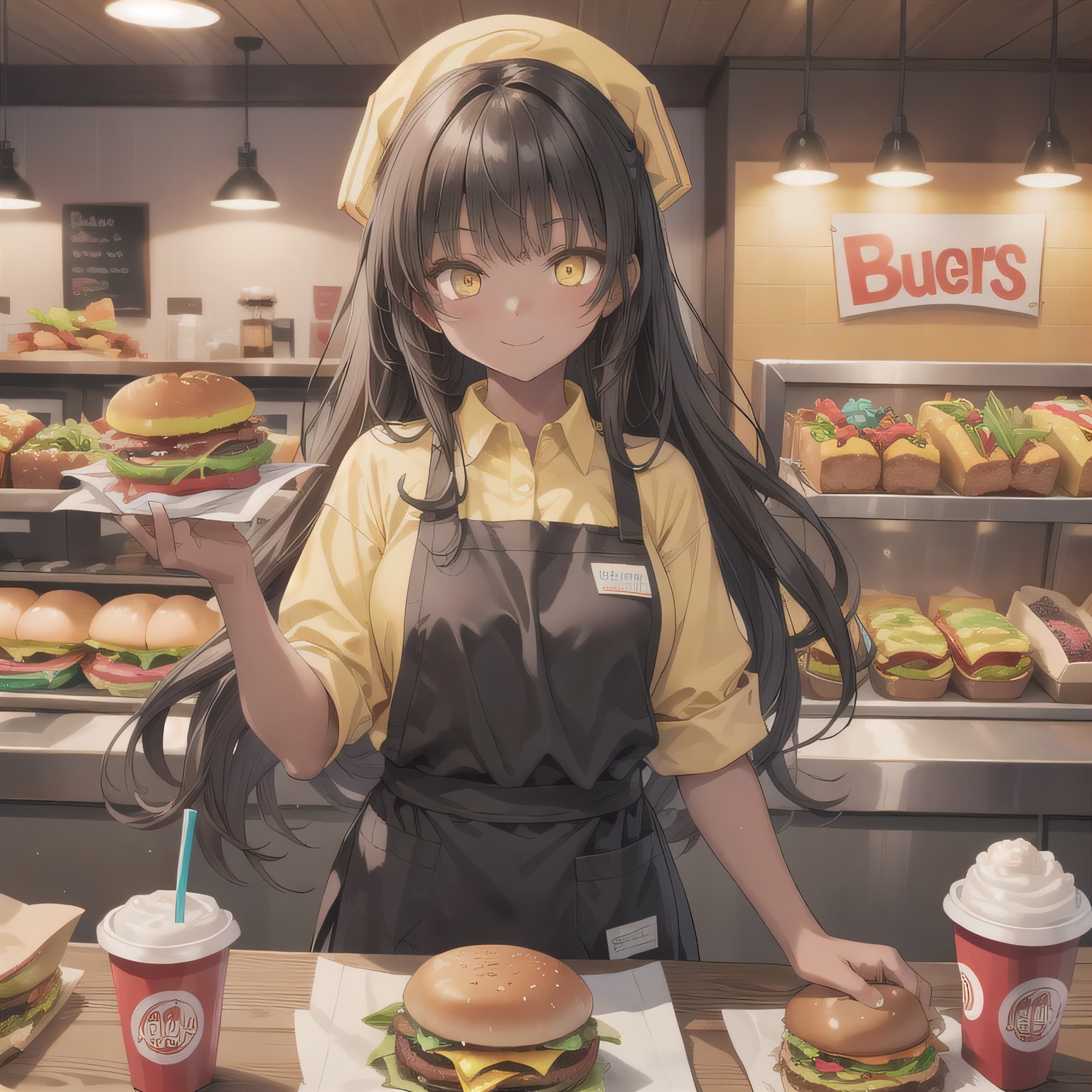 黒髪ロングでクルーの少女１７ | の人気AIイラスト・グラビア