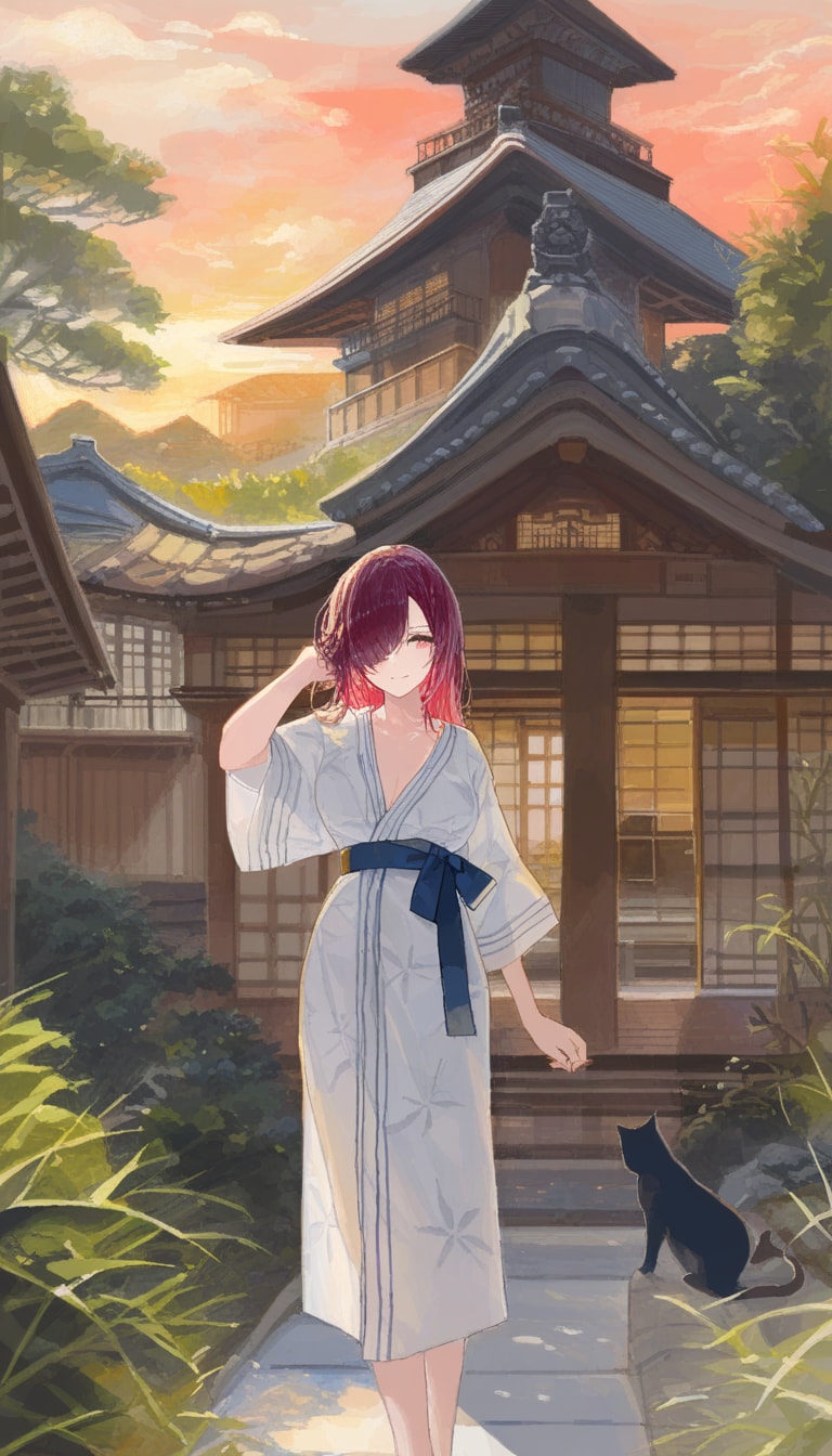 【テーマは露天風呂】ここが貴方の秘密の温泉宿なのね。