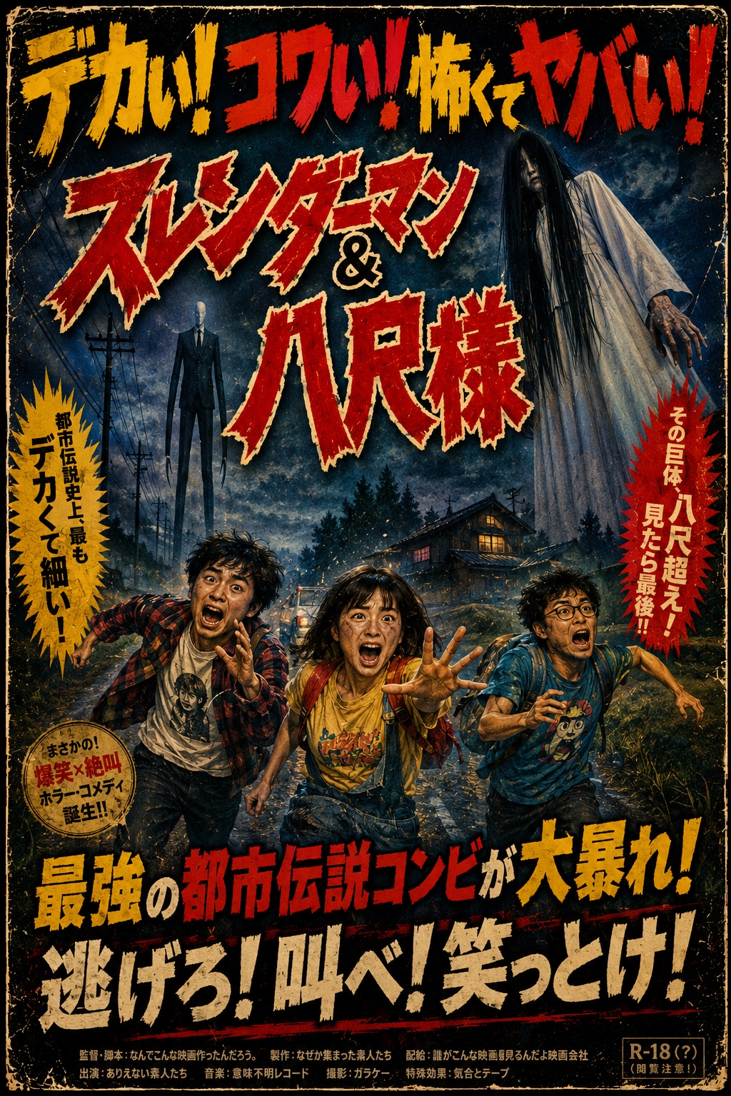 逃げろ！叫べ！笑っとけ？！