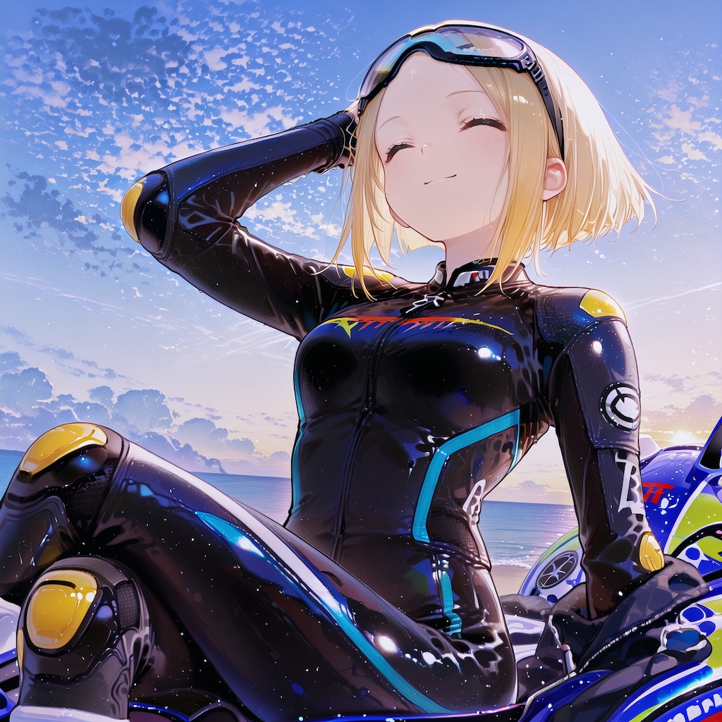 ん～… いい風… 帰るのめんどくさ…