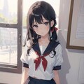 セーラー服の彼女 2枚目