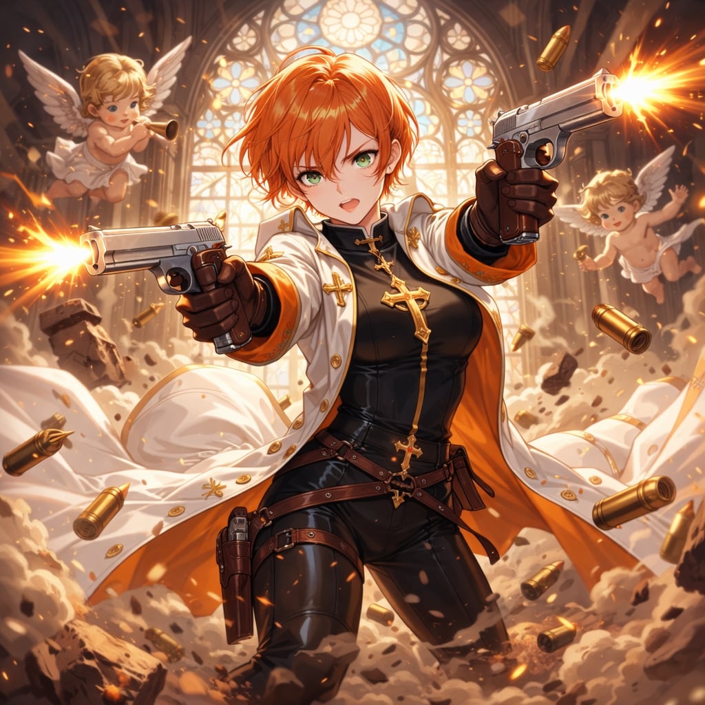 白コートの聖者