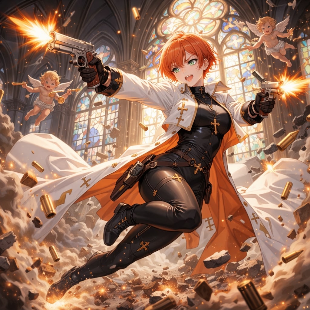 白コートの聖者