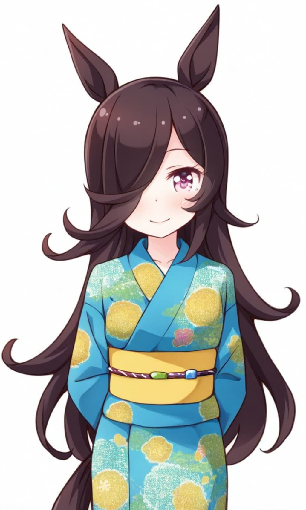 ライスシャワー 浴衣