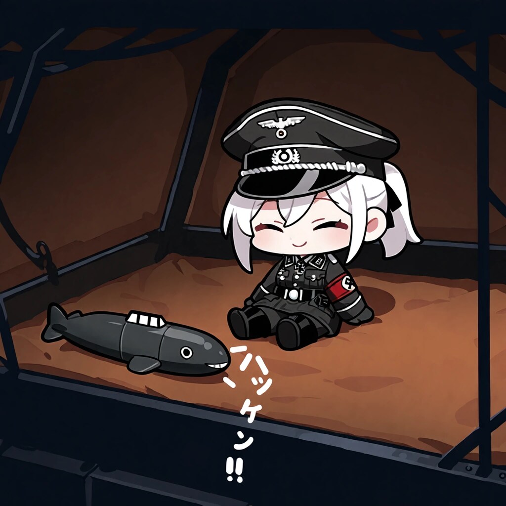 軍人さんとおもちゃ