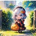 (寒くないように)、『ハロウィンちびちゃん』。 3枚目