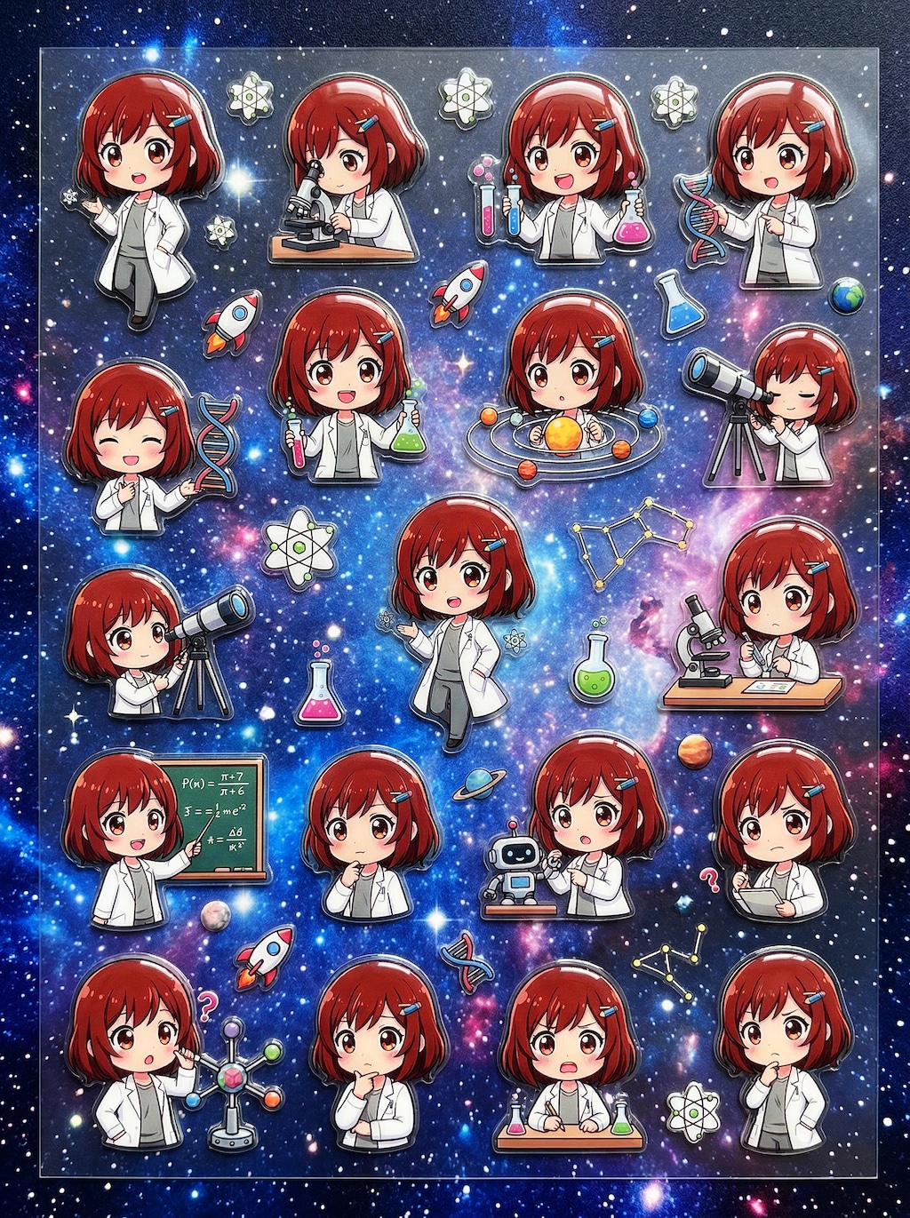 軽瀬玩ちゃん科学シール