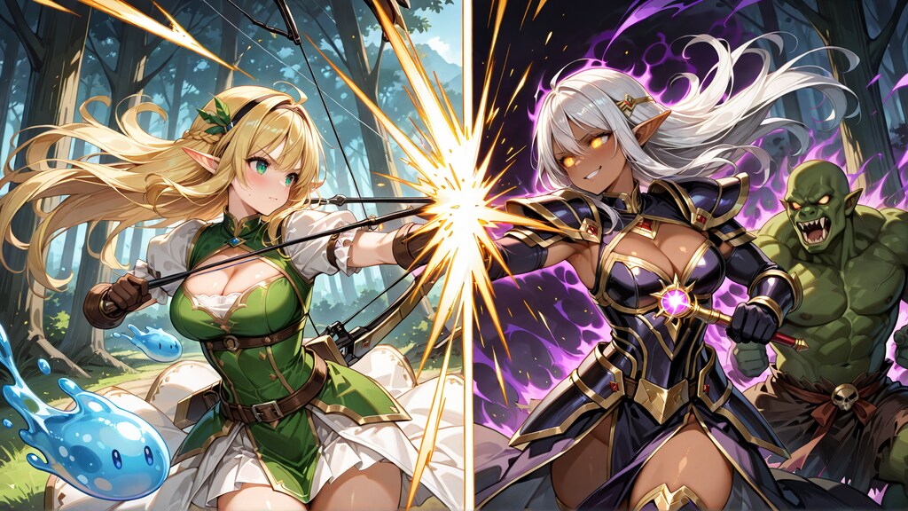 エルマVS森の騎士団 1