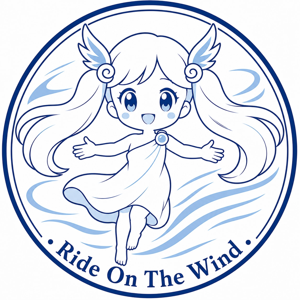 風の女神ロゴ