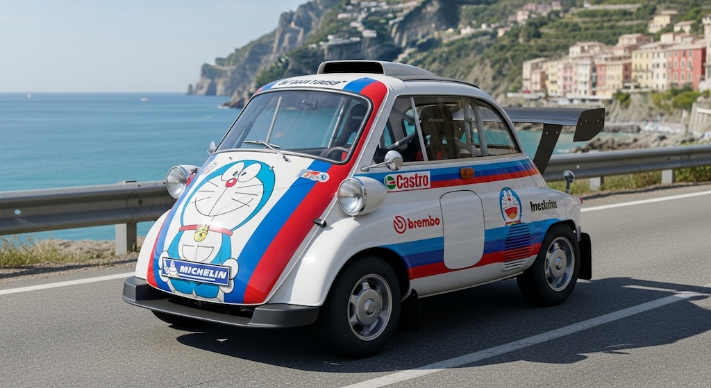 イセッタドラえもん痛車ラリーカー