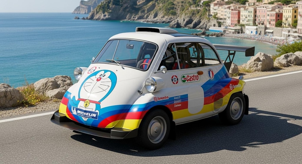 イセッタドラえもん痛車ラリーカー