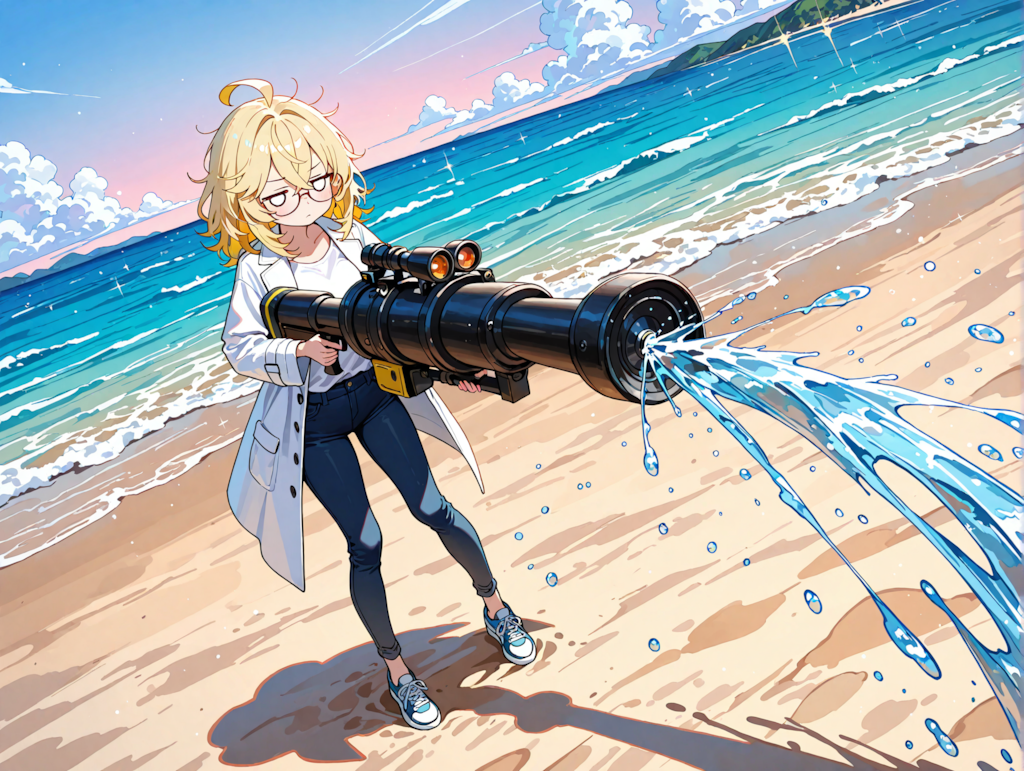 ランチャー型水鉄砲