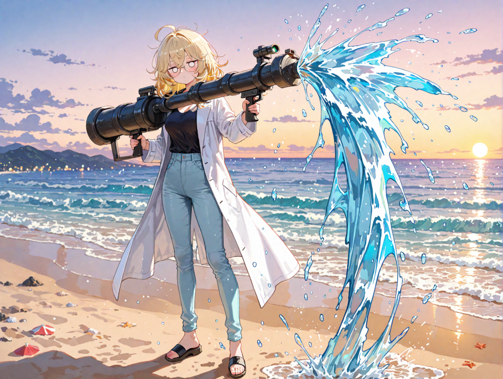 ランチャー型水鉄砲