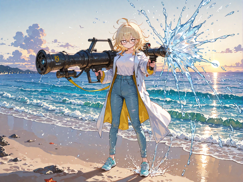 ランチャー型水鉄砲