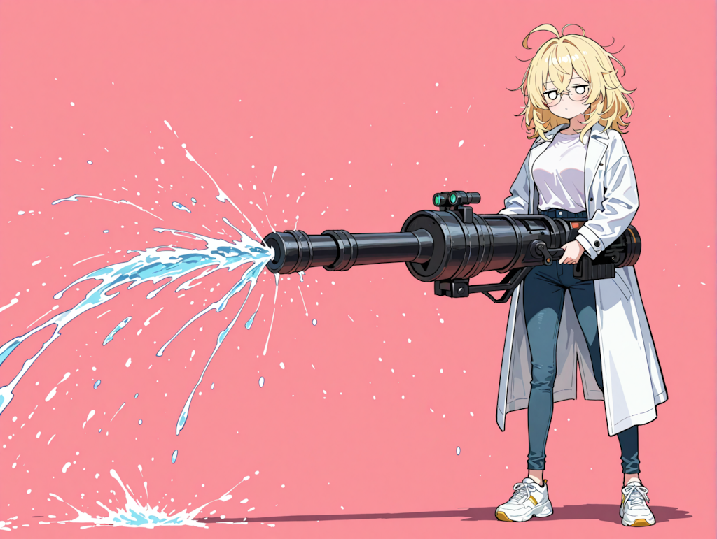 ランチャー型水鉄砲