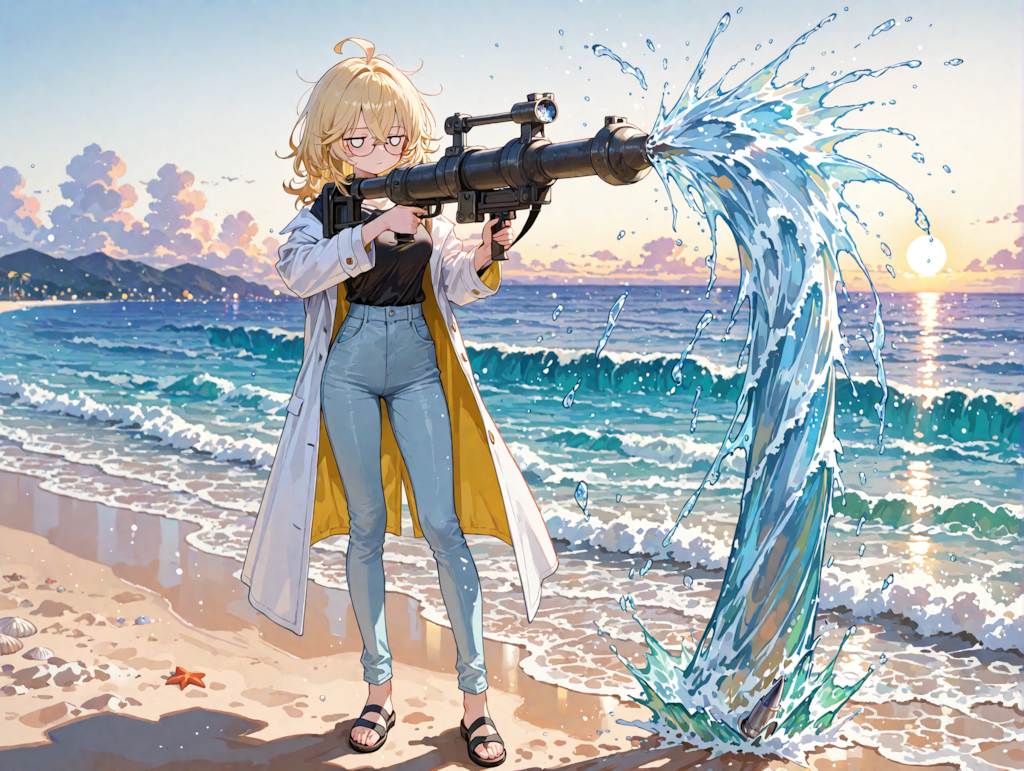 ランチャー型水鉄砲