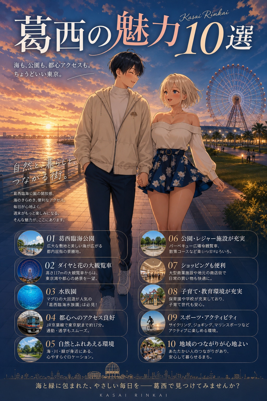 葛西の魅力