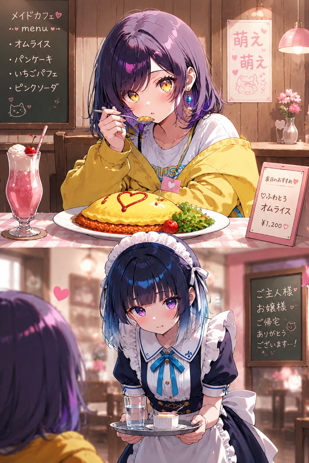 見知った顔のメイドさん