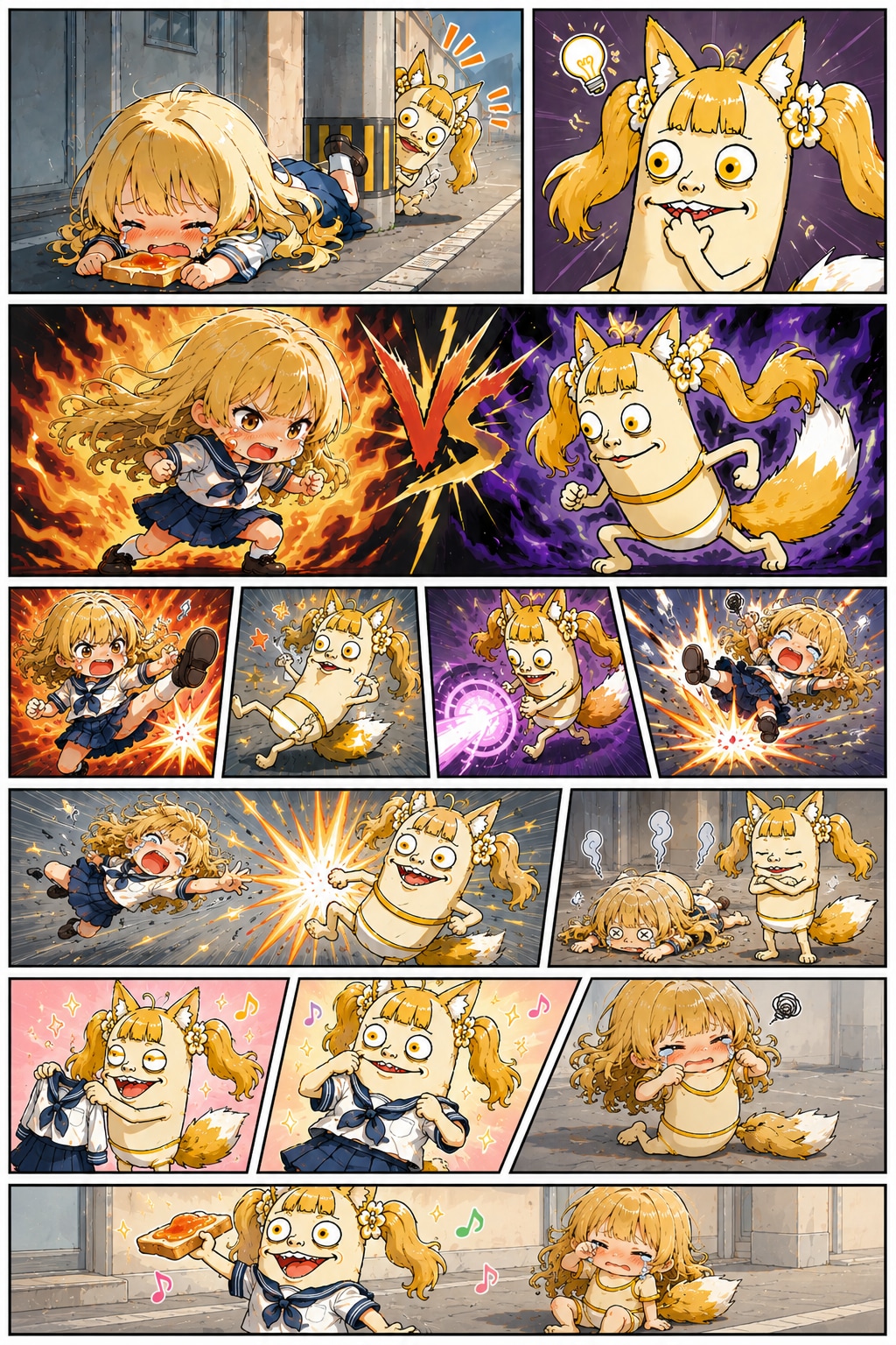 ミラQuuuuuuX VS ちちぷいちゃん