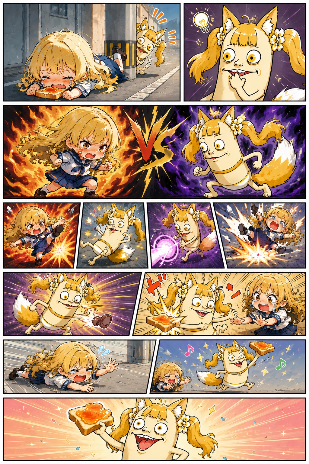 ミラQuuuuuuX VS ちちぷいちゃん