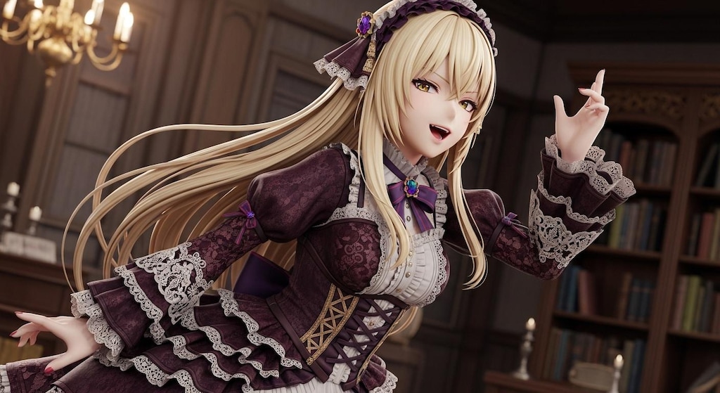 悪役令嬢 (お嬢様⑧)