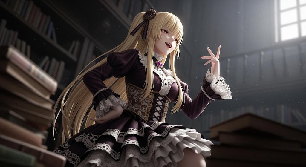 悪役令嬢 (お嬢様⑧)