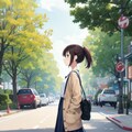 歩く、スニーカー娘 3枚目