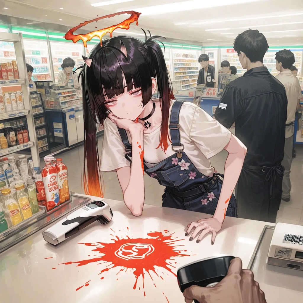 コンビニバイトの魔王様とクレーマーな堕天使ちゃん