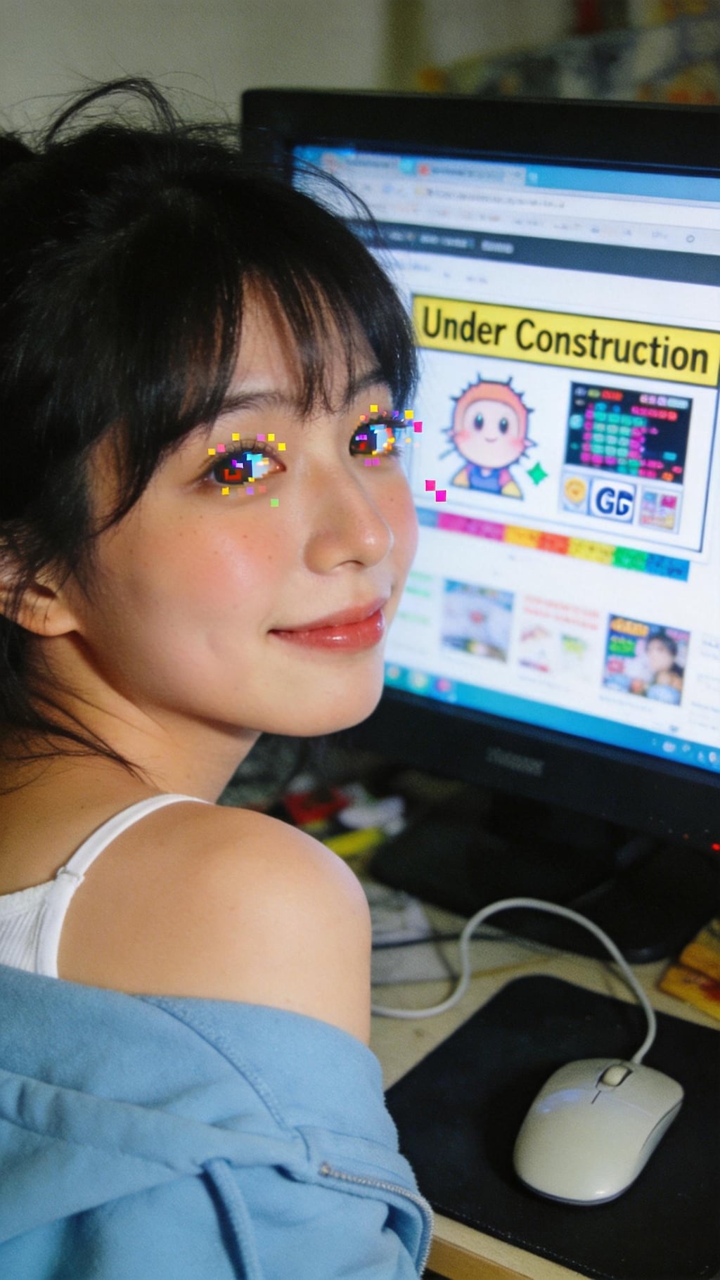The Glow of a First Connection