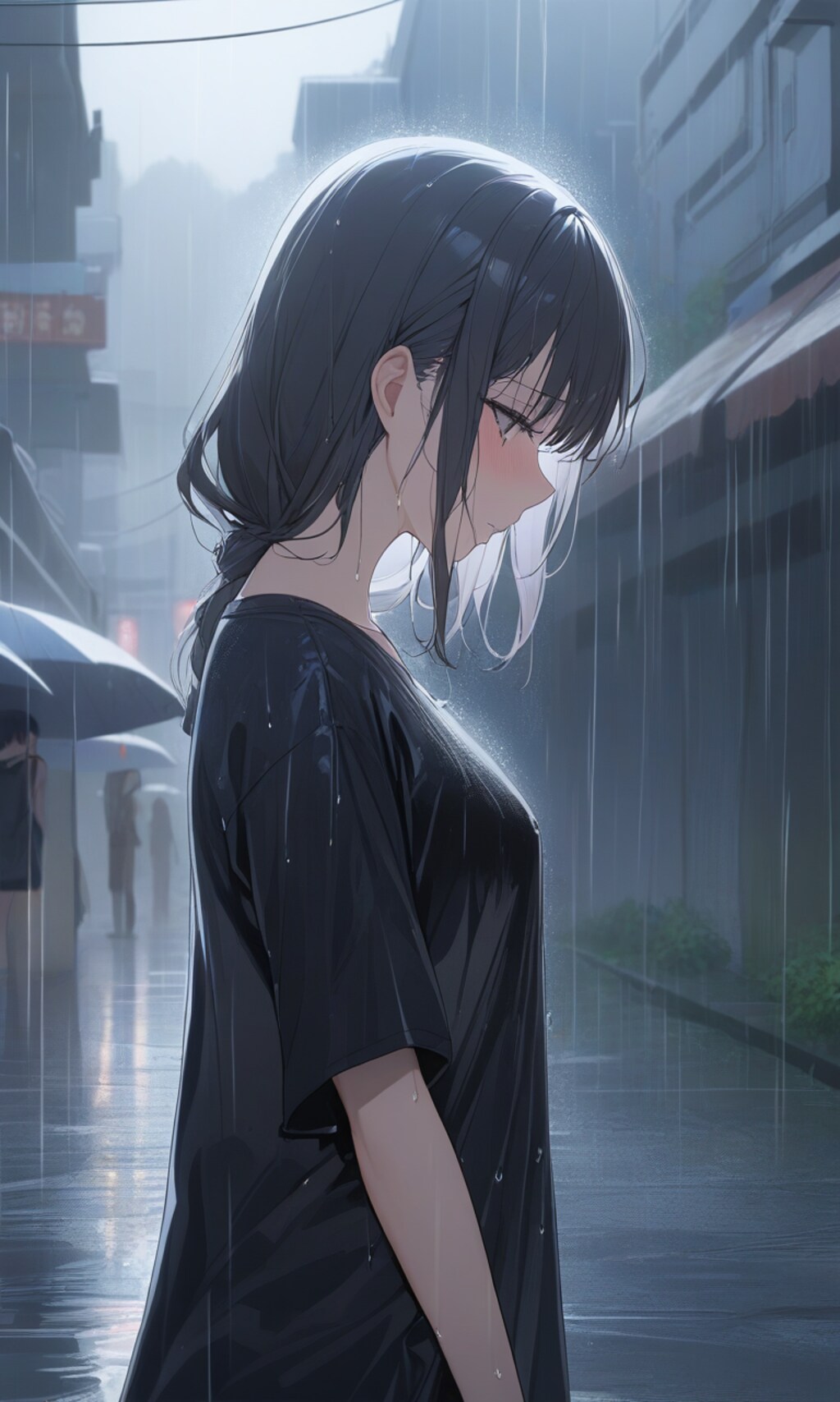 洗い流す