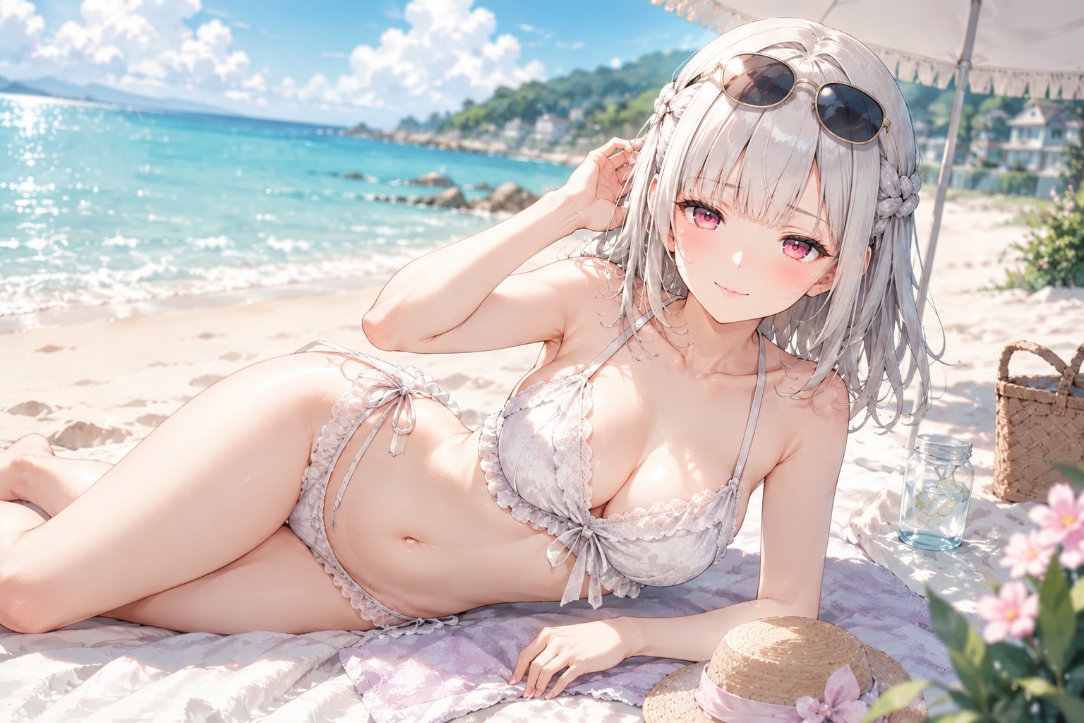 海で遊ぶ | の人気AIイラスト・グラビア
